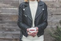 Womens Leather Jacket - 45201 combinations