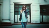 Womens Leather Jacket - 15719 promotions