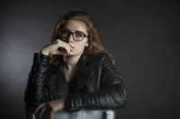 Womens Leather Jacket - 81216 photos